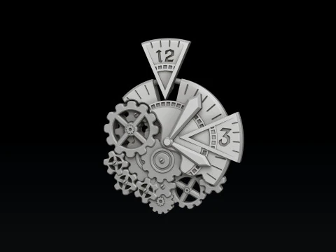 Time Pendant 3D print model 3D Print Model