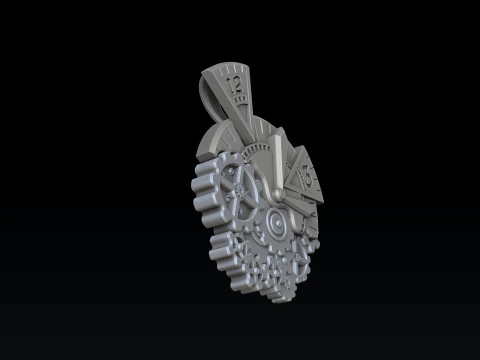 Time Pendant 3D print model 3D Print Model