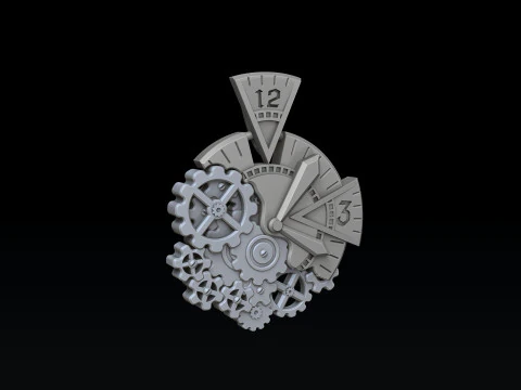 Time Pendant 3D print model 3D Print Model