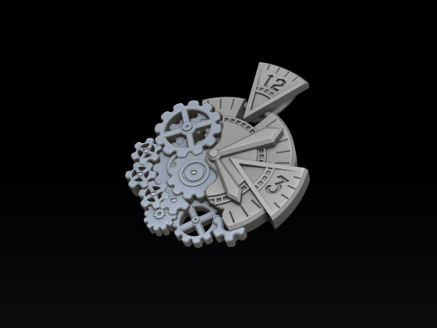 Time Pendant 3D print model 3D Print Model