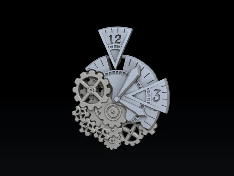 Time Pendant 3D print model 3D Print Model