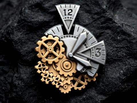 Time Pendant 3D print model 3D Print Model