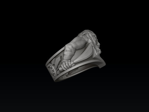 Viking Ring 3D print model 3D प्रिंट मॉडल