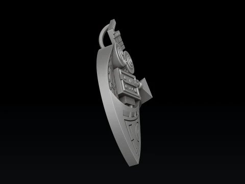 Cinema Movie Director Pendant 3D print model 3D Print Model