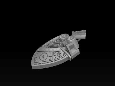 Cinema Movie Director Pendant 3D print model 3Dプリントモデル