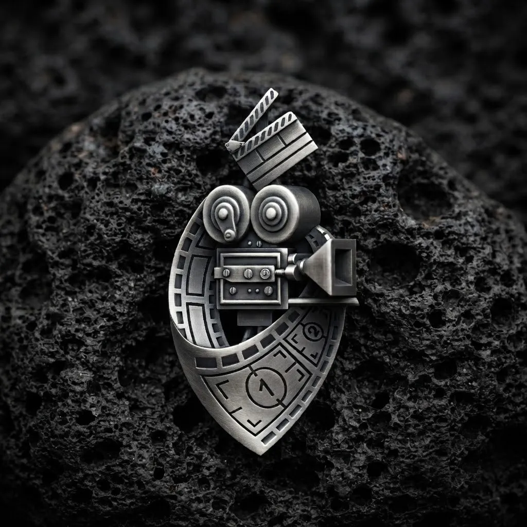 Cinema Movie Director Pendant 3D print model 3D Print Model .c4d .max .obj .3ds .fbx .stl .blend 