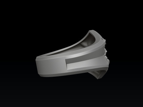Praying Jesus Cross Ring Pendant Set Pack 3D print model 3Dプリントモデル