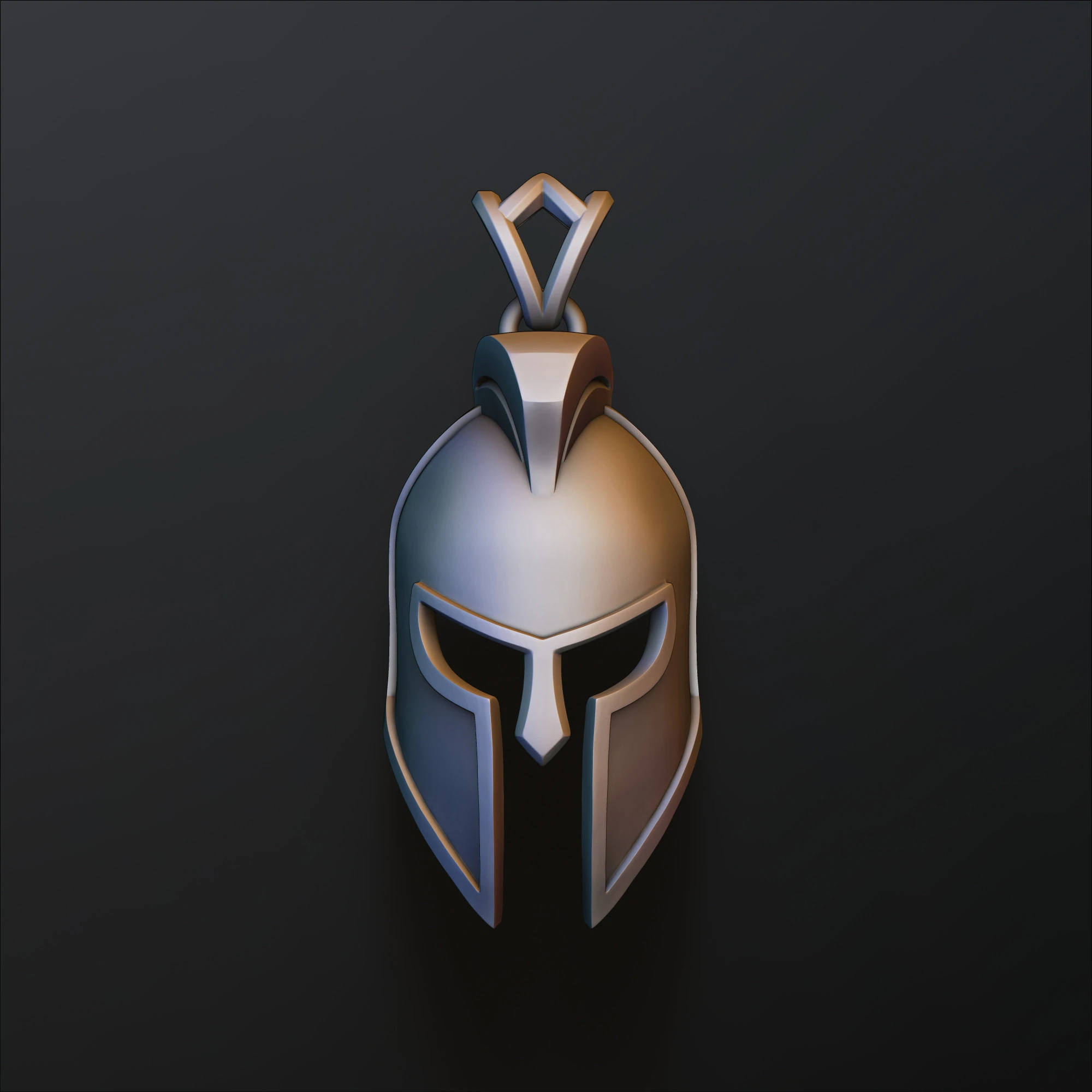 Modello di stampa 3D del pendente del casco Modello di stampa 3D .c4d .max .obj .3ds .fbx .stl .blend 