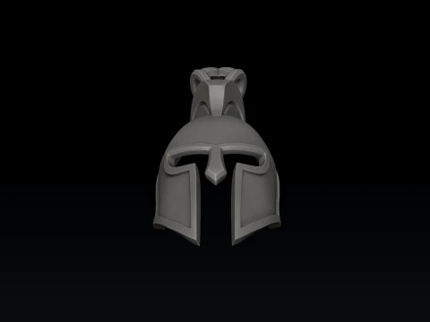 Modello di stampa 3D del pendente del casco Modello di stampa 3D