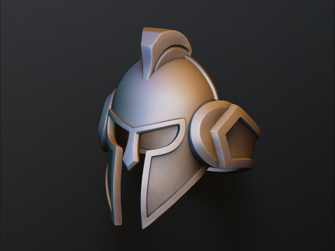 Helmet Ring 3D print model Modello di stampa 3D