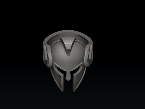 Helmet Ring 3D print model 3D Print Model