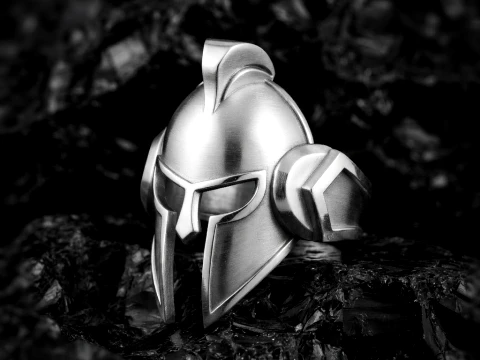 Modello di stampa 3D dell'anello del casco Modello di stampa 3D