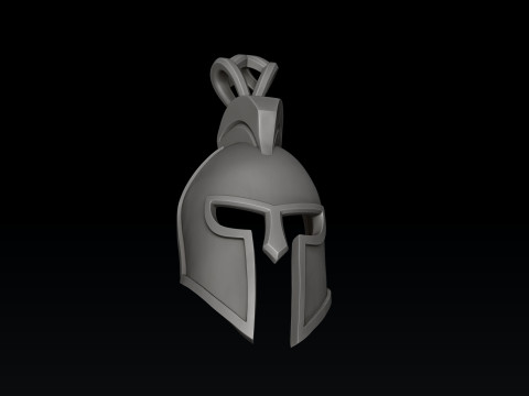 Helmet Pendant Ring Collection 3D print model 3Dプリントモデル