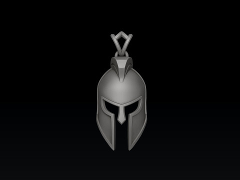 Helmet Pendant Ring Collection 3D print model 3Dプリントモデル