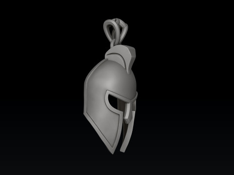 Helmet Pendant Ring Collection 3D print model 3Dプリントモデル