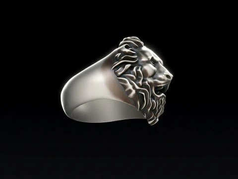 Anillo de Le&oacute;n Gratis Modelo de impresi&oacute;n 3D gratis Modelo de impresión 3D