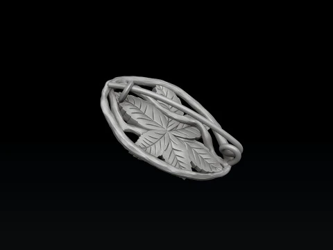 Rose Broosh 3D print model 3D Print Model