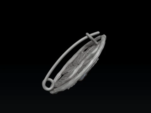 Rose Broosh 3D print model 3D Print Model