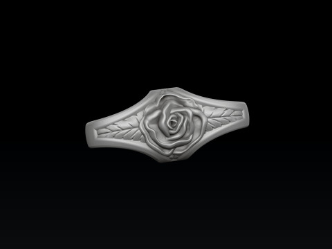 Rose Chain 3D print model 3Dプリントモデル