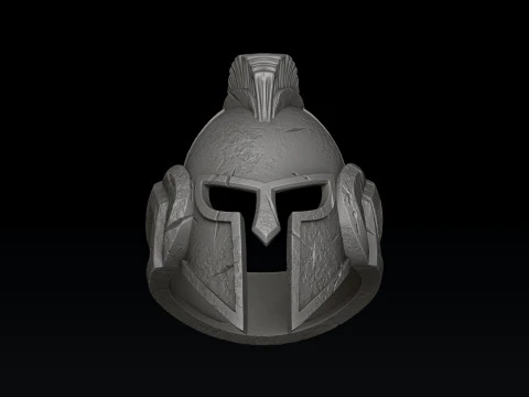 Helmet Ring V2 3D print model 3D Print Model