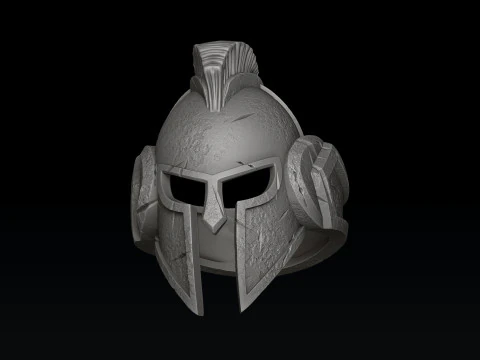 Helmet Ring V2 3D print model 3D Print Model