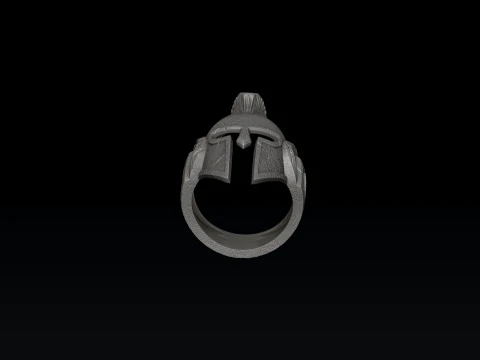 Helmet Ring V2 3D print model 3D Print Model