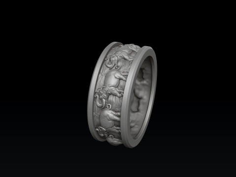 Elephant Ring 3D print model 3D-printmodel