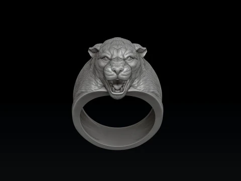 Pantere Ring V 2 3D print model 3D Print Model