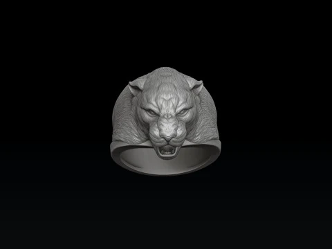 Pantere Ring V 2 3D print model 3D Print Model