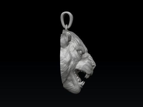 Pantere Pendant V2 3D print model 3D Print Model