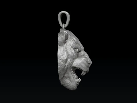 Pantere Pendant V2 3D print model 3D Print Model