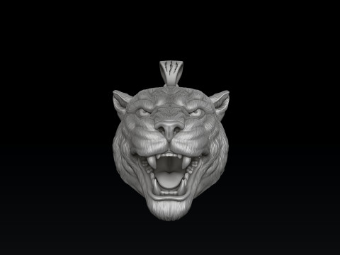 Pantere Pendant V2 3D print model 3D Print Model