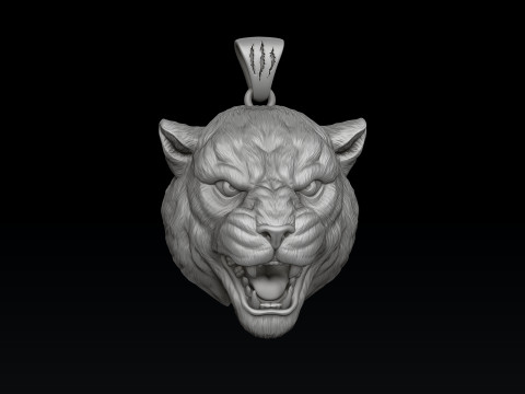 Pantere Pendant Ring V2 Collection Set 3D print model 3Dプリントモデル
