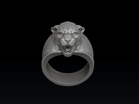 Pantere Pendant Ring V2 Collection Set 3D print model 3Dプリントモデル