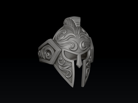 Helmet Ring v3 3D print model Modèles 3D en vedette