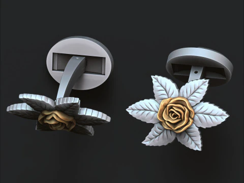 Rose Jewelry Collection 3D Print Model
