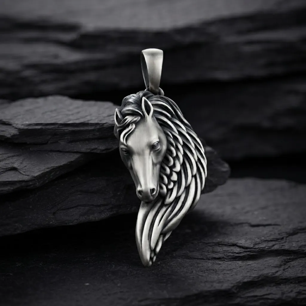 Pegasus Pendant 3D print model 3D Print Model .c4d .max .obj .3ds .fbx .stl .blend 