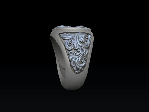 Pacote de conjunto de cole&ccedil;&atilde;o de an&eacute;is e pingentes ornamentais Modelos de impress&atilde;o 3D Modelo de Impressão 3D