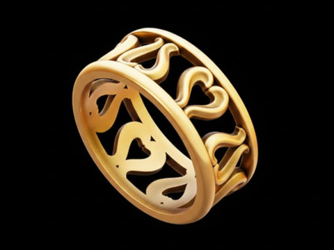 Free Ornament Ring 3D print model 3D Print Model