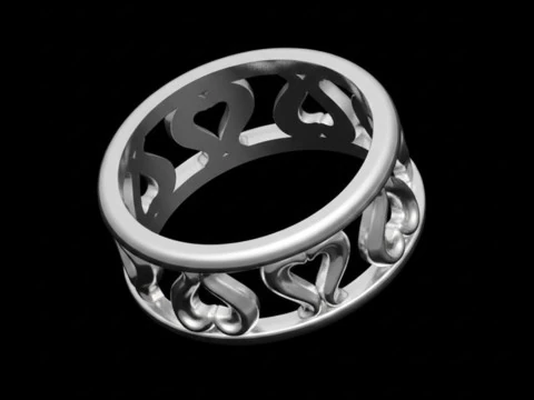Free Ornament Ring 3D print model 3D Print Model