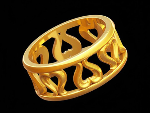Free Ornament Ring 3D print model 3D Print Model