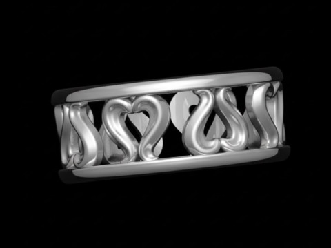 Free Ornament Ring 3D print model 3D Print Model