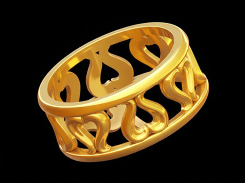 Free Ornament Ring 3D print model 3D Print Model
