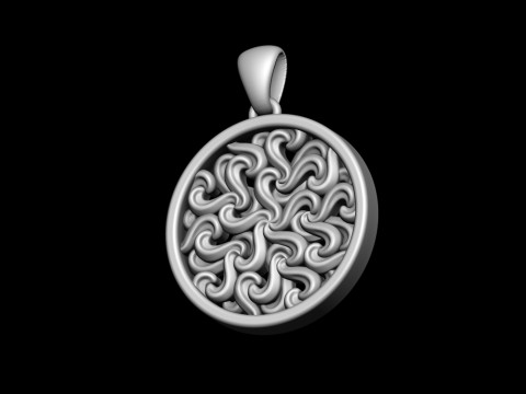 Free Ornament Pendant Free 3D print model Model Cetak 3D