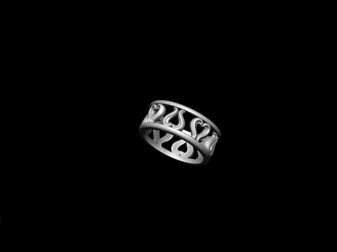 Free Ornament Ring Pendant Collection Free 3D print models 3D Print Model
