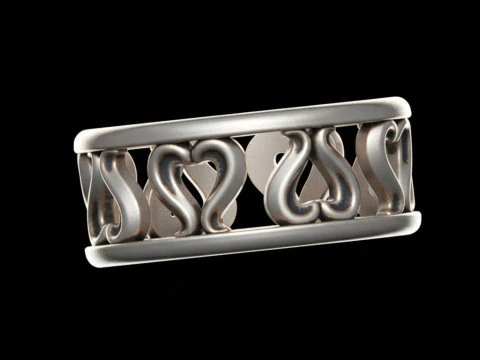 Free Ornament Ring Pendant Collection Free 3D print models 3D Print Model