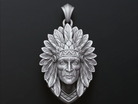 Індіанська підвіска з 3D-принтом 3D Принт Модель