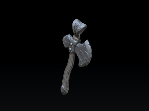 Axe Pendant 3D print model 3D Print Model