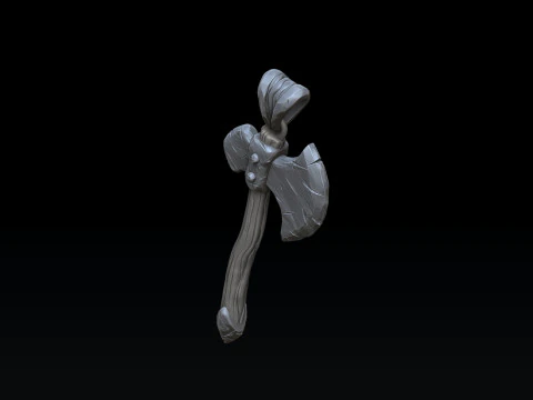 Axe Pendant 3D print model 3D Print Model