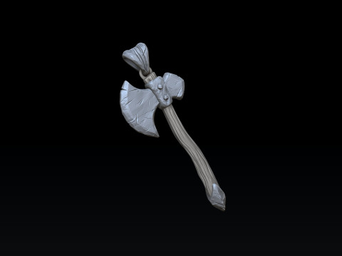 Axe Pendant 3D print model 3D Print Model